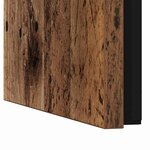 vidaXL Table basse gigogne 3 Pièces Bois ancien 60 x 35 x 56 cm