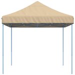 vidaXL Tente de fête Beige 279 x 410 x 315 cm Tissu Oxford
