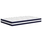 vidaXL Matelas à ressorts ensachés dureté moyenne 100x200 cm