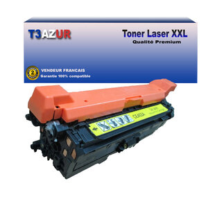T3AZUR - Toner compatible avec Canon 723H / 732H pour Canon LBP-7750Cdn  LBP-7780Cx Jaune - 6 000p