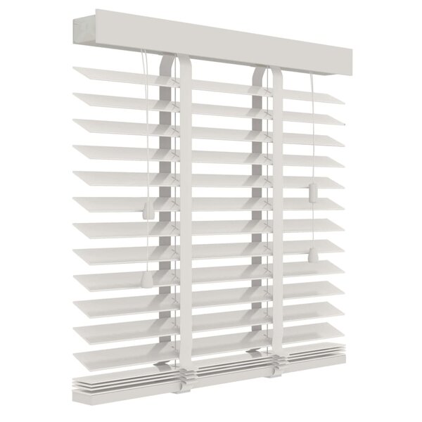 Decosol Store horizontal Bois 50 mm 60x130 cm Blanc