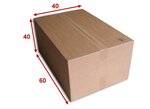 Lot de 25 boîtes carton (n°70a) format 600x400x400 mm