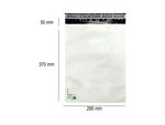 100 Enveloppes plastique opaques 80 microns N°3 - 295x370mm