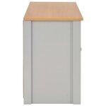vidaXL Meuble TV Gris 120x39x58 cm