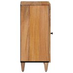 vidaXL Buffet avec porte Naturel 40 x 33 x 75 cm Bois de mangue massif