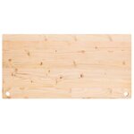 vidaXL Dessus de bureau 100x50x2 5 cm bois massif de pin