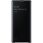 Samsung clear view cover s10 - noir