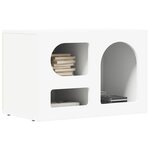 vidaXL Meuble TV Blanc 60 x 35 x 40 cm Bois d'ingénierie