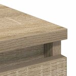 vidaXL Buffet chêne sonoma 80x35x99 cm bois d'ingénierie