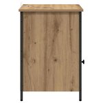 vidaXL Cabinet de chevet 2 Pièces Chêne artisanal 40 x 42 x 60 cm