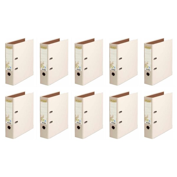 Classeur à levier D80mm Prem'Touch FOREVER sable x 10 EXACOMPTA