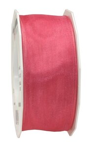 Organza four seasons 25-m-rouleau 40 mm  corail laitonné