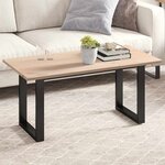 vidaXL Dessus de table 100x50x1 7 cm rectangulaire bois de pin massif