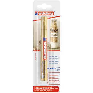 Marqueur Peinture brillante 750 blister de 1 Or 2-4 mm EDDING