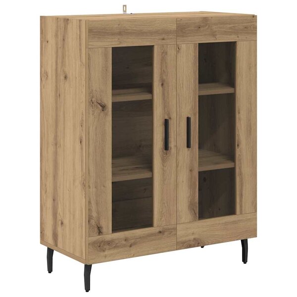 vidaXL Buffet Chêne artisanal 69 5 x 34 x 90 cm Bois d'ingénierie