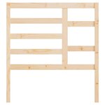 vidaXL Tête de lit 96x4x104 cm Bois massif de pin