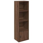 vidaXL Bibliothèque chêne marron 31x24x102 cm bois d'ingénierie