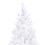 vidaXL Sapin de Noël artificiel 300 cm Blanc