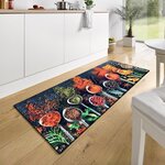 Tapis de cuisine imprimé 50 x 180 cm - Multicolore