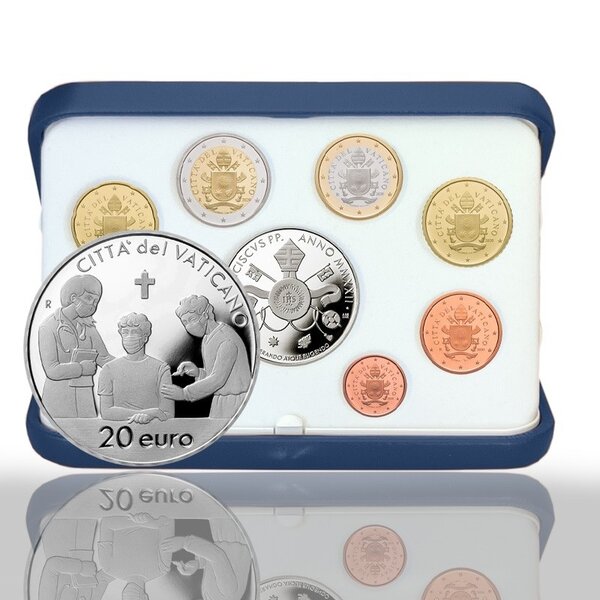 Coffret série euro BE Vatican 2022 (traitements contre la pandémie)
