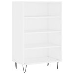vidaXL Buffet haut blanc 57x35x90 cm bois d'ingénierie