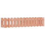 vidaXL Lit surélevé de jardin design de clôture bois douglas massif