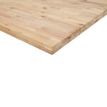 vidaXL Dessus de table 80x40x4 cm rectangulaire bois massif d'acacia