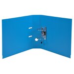 Classeur À Levier Prem'touch Intérieur Et Extérieur En Polypropylène - Dos 80mm - A4 Maxi - Bleu - X 10 - Exacompta