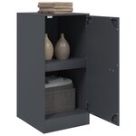 vidaXL Buffet anthracite 34 5x39x73 cm acier