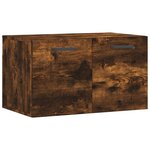 vidaXL Armoire murale Chêne fumé 60x36 5x35 cm Bois d'ingénierie