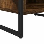 vidaXL Meuble TV Chêne Fumé 170 5 x 36 x 30 5 cm Bois d'ingénierie