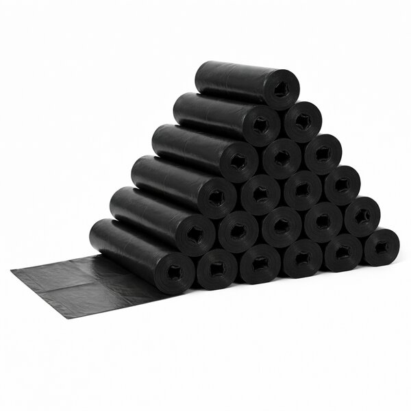 Pack and Move - Lot 20 Grands Sacs Poubelles Résistants Pour Déménagement - 120 L - Sacs Poubelles Pour Gros Volumes