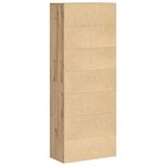 vidaXL Meuble chêne artisanal 70 x 35 x 180 cm Bois d'ingénierie