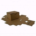 Lot de 10 carton boite postale brune 160 x 80 x 80 force 10 kg
