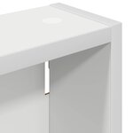 vidaXL Armoire murale de salle de bain Blanc 20 x 10 x 50 cm