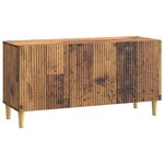 vidaXL Meuble TV Bois ancien 99 x 34 5 x 50 cm Bois d'ingénierie