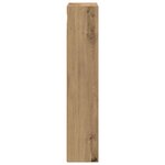 vidaXL Armoire murale de salle de bain Chêne artisan 30 x 14 x 70 cm