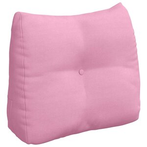 vidaXL Coussin de Dos Rose 60 x 24 x 50 cm tissu