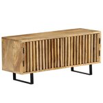 vidaXL Meuble TV 90x30x40 cm Bois de manguier massif