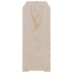 vidaXL Casier à vin et panneau supérieur 67 5x25x60 cm bois pin massif