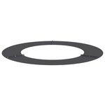 vidaXL Pot en plastique Noir Plastique Grand Décorations Grand pot