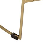 vidaXL Tabourets de bar lot de 2 49x43x79 cm bois de manguier massif