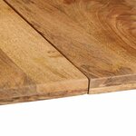 vidaXL Table à manger 200x100x75 cm bois de manguier massif