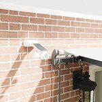 vidaXL Auvent Rétractable with Blanc 600 × 300 cm tissu
