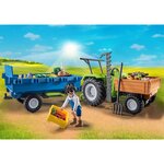 PLAYMOBIL 71249 - Country Tracteur avec remorque
