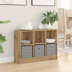 vidaXL Buffet Chêne artisanal 73 5 x 22 5 x 53 5 cm