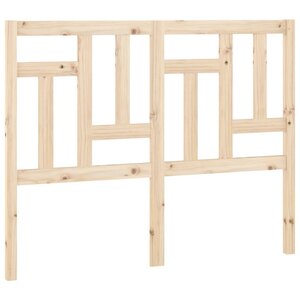 vidaXL Tête de lit 125 5x4x100 cm Bois massif de pin