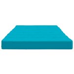 vidaXL Coussins de chaise longue lot de 2 turquoise tissu oxford