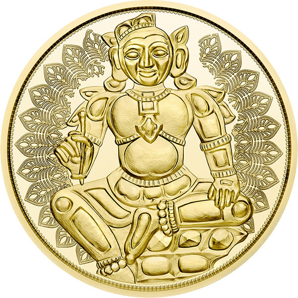 Pièce de monnaie en Or 100 Euro g 15.57 (1/2 oz) Millésime 2023 GOLD OF INDIA