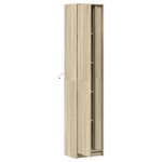 vidaXL Buffet haut LED chêne sonoma 41 5x32 5x200 cm bois d’ingénierie